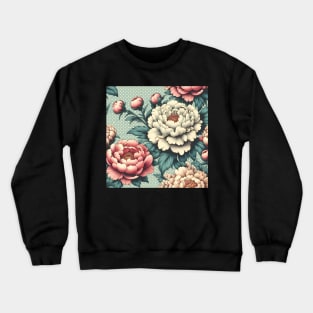 Peonies Crewneck Sweatshirt